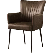 Tower living Toledo armchair - Savannah dark brown 1078-03