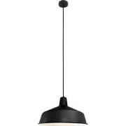 Mexlite hanglamp Blackmoon - zwart - metaal - 40 cm - E27 fitting - 14...