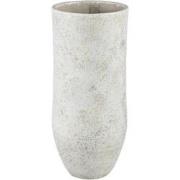 PTMD Bloempot Dorin - 22x22x50 cm - Cement - Wit