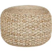 Beliani DINNI - Poef-Beige-Jute