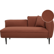 Beliani CHEVANNES - Chaise longue-Rood-Bouclé