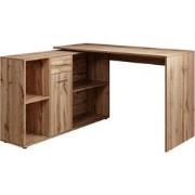 Meubella Bureau Crister - Eiken - 122 cm