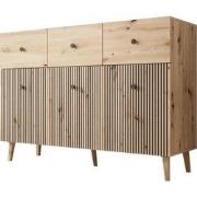 Meubella Dressoir Bali - Eiken - 135 cm