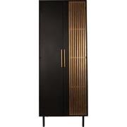 PTMD Sayan Cabinet Black And Gold