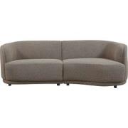 Tower living Leicester Bench Round Right 2,4 Taupe