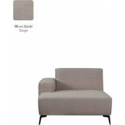 Bank Nero Longchair Arm Links Voorstaand 117x151x80 cm