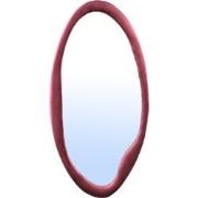 PTMD Don Burghundy Velvet Mirror Organic Oval L