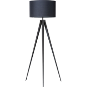 Beliani STILETTO - Staande lamp-Zwart-IJzer