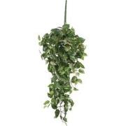 Mica Decorations Scindapsus Kunst Hangplant - L15 x B30 x H80 cm - Gro...