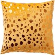 Dutch Decor TINO - Sierkussen velvet 45x45 cm Golden Glow - geel - Dut...