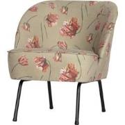 BePureHome Vogue Fauteuil - Velvet - Rococo Agave - 69x57x70