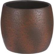 Mica Decorations Lester Bloempot - 24x24x22 cm - Terracotta - Roest