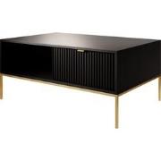 Meubella Salontafel Navil 2 - Zwart - 104 cm