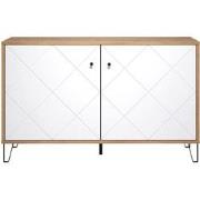 Buffet 2 deuren eiken decoratie L123 cm - Touch