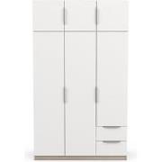 Kast 6 deuren en 2 laden Ghost - L119,4 cm