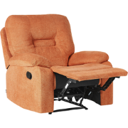 Beliani BERGEN - Fauteuil-Oranje-Polyester