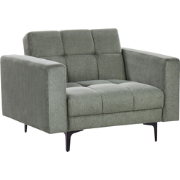 Beliani ALNES - Fauteuil-Groen-Polyester