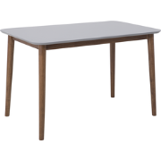 Beliani MODESTO - Eettafel-Grijs-Rubberhout