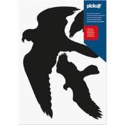 Vogels zwart sticker