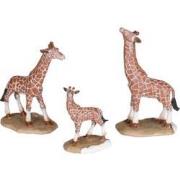 Giraffe family 3 stuks - l9,5xb4,5xh13cm