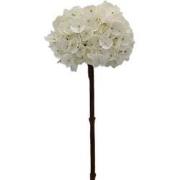 Kunstbloem hortensia 66 cm, creme