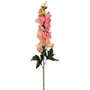 Kunst delphinium tak roze, 80 cm