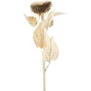 Kunstbloem sunflower spray gold 96 cm