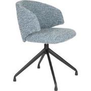 Housecraft Living Balado Eetkamerstoelen Blauw - Set van 2