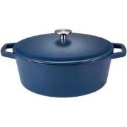 Buccan - Hamersley - Gietijzeren braadpan 29cm - Blauw