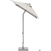 Stokparasol easy push 150x210 antraciet/grijs