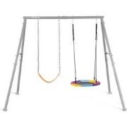 Schommelset two feature swing set