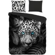 Pure Dekbedovertrek Panther Bleu Eyes-1-persoons (140 x 200/220 cm)