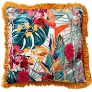 Dutch Decor TROPICANA - Kussenhoes velvet 45x45 cm - Golden Glow - gee...