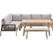 Garden Impressions San Capri lounge dining set 6-delig - light teak al...