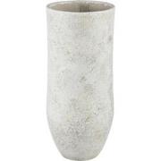 PTMD Dorin White Cement Minimal High Round Pot L