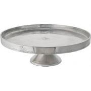 Decoratieve zilveren aluminium server D38