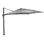 Garden Impressions Zweefparasol Hawaii Big Pole 350x350 - donker grijs...