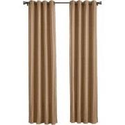 Larson - Luxe effen blackout gordijn - met ringen - 1.5m x 2.5m - Donk...