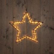 B.O.T. Outdoor Black Star 50X49,5 cm80 Led Classic