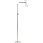 Beliani MELAWI - Staande lamp-Wit-IJzer