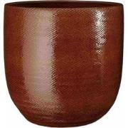 Mica Decorations Bloempot Enzo - 34x34x31 cm - Terracotta - ochre