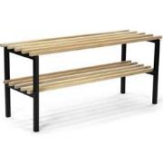 Spinder Design RIZZOLI BENCH Halbank - Zwart / Eiken