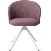 Niimi Perfect Plum Eetkamerstoel - Revolve White