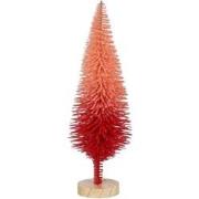 Decoratie boom roze h30xd12cm