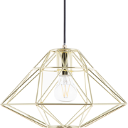 Beliani GUAM - Hanglamp-Goud-Staal