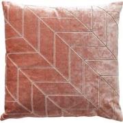 Dutch Decor ELISA - Kussenhoes velvet - 45x45 cm - Muted Clay - roze -...