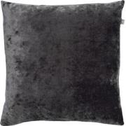 Dutch Decor SKY - Sierkussen velvet 45x45 cm - Charcoal Gray - antraci...