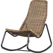 WOOOD Tom Schommelstoel Buiten - Rattan - Naturel - 97x51x95