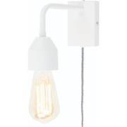 Wandlamp Madrid - Wit - 20x7x15cm