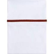 Baby's Only Ledikant laken gebreide bies - Brique/Wit - 120x150 cm - 1...